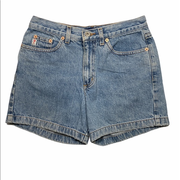 Guess Pants - Vintage Guess Light Wash High Waisted Shorts